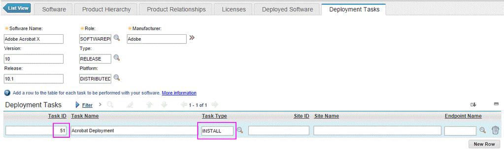 b) In the Task ID field, enter the Task ID value from Endpoint Manager.