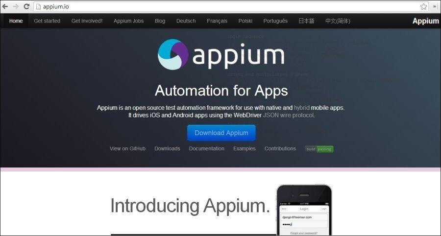 Installing Appium Before we start testing mobile apps with Appium, we need to download and install Appium. We will use the Appium GUI version.
