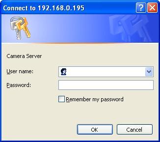 Access the Network Camera from the Internet Explorer for the first time 1.