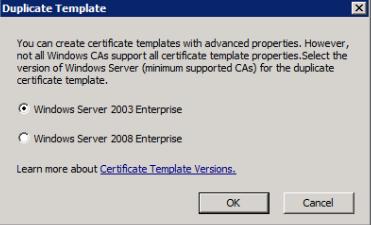 Generating an ISV Proxy Certificate Step 1: Create a Certificate Template 1. On a Windows computer with the Certification Authority snap-in, open the Certification Authority. 2.