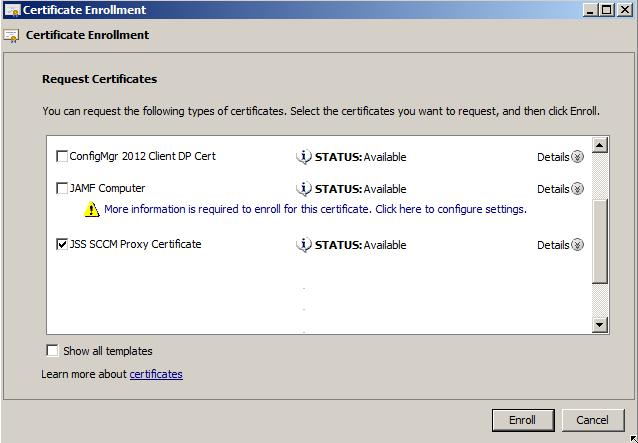 6. Click Finish, and then click OK. The certificate is displayed below the Console Root folder in the sidebar. 7. Expand "Certificates (Local Computer)" in the sidebar. 8.