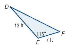 or SSS, use the Law of Cosines Initial Law of Sines: p298 #2-8 Even Ambiguous Case (0 or 1