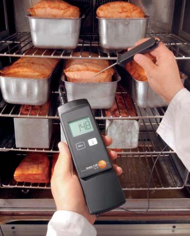 11 Temperature measurement High accuracy testo 110 testo 110 is a highly accurate thermometer.
