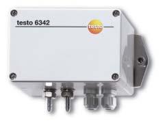 While conventional P transmitters require frequent recalibration, the testo 6341/6343 is equipped with automatic zero point adjustment.