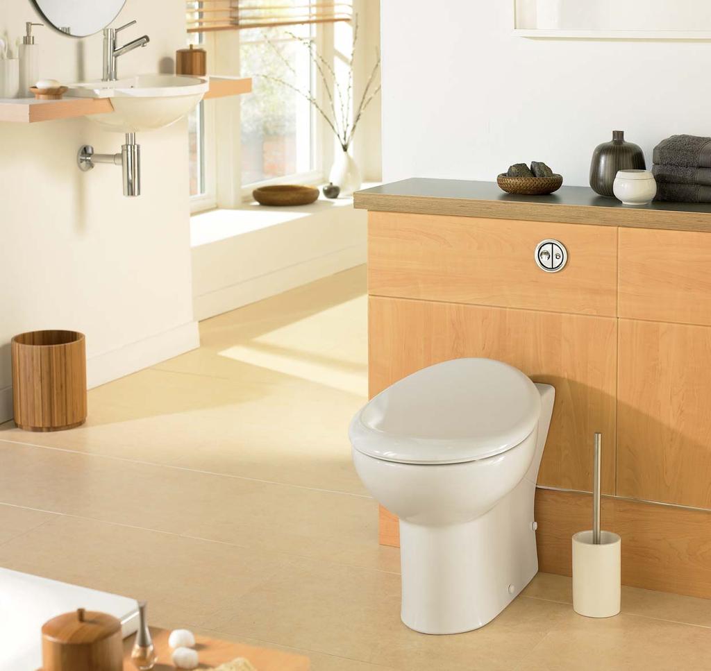 Furniture Cisterns Geberit's low height concealed cisterns are specially designed to fit even the smallest furniture units on the market and can operate as low as 790mm.