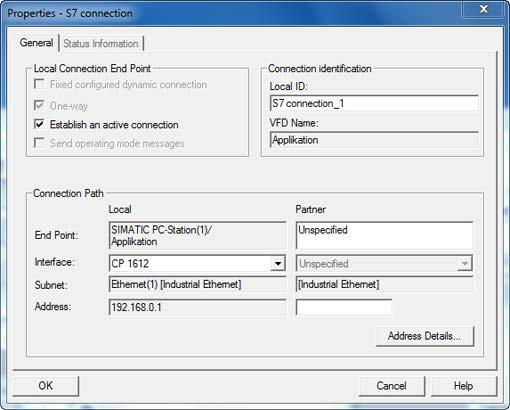 Examples 3.3 Unspecified S7 connection from a PC application 7. Confirm with "OK".