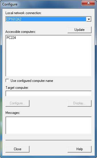 Getting started 2.1 "Configured mode" 3. Follow the instructions in the online help of the dialog to create and complete the remote configuration.