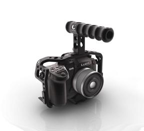 Cages System 700-GH5 NEW System 700-GH5 Cage and Light Weight Support for Panasonic LUMIX GH5 The Cage has been