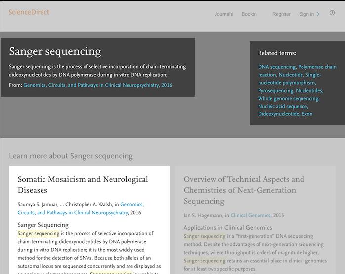 longer definition can be found in Book excerpts 3 1 2 ScienceDirect Topics enables quick onboarding to novel subject areas during interdisciplinary research and