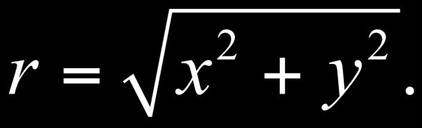 The Six Trigonometric Functions Let (x, y) be a point other the origin on the terminal side of an angle θ in standard