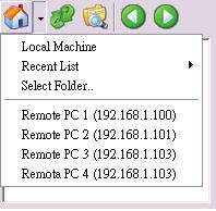 Remote Server Add Remote Playback Site Click the Remote Server icon to add and setup a remote playback site. Step 1: Enter the IP address or DNS, Port, Username, and Password.