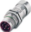 They are offered in male coupler, female connector, and male inlet configurations that satisfy simple cabletocable and cabletomachine requirements.