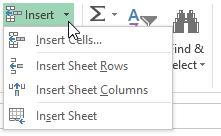 Exercise 52 - Inserting Rows and Columns Knowledge: When developing spreadsheets it is inevitable that at some point, room will not have been provided for particular data that is important.