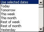 Using the arrows above the calendars you can scroll through the months 4.
