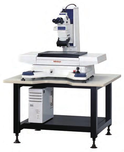 Measuring Microscope Hyper MF/MF-U Generation B Series Series 176 This measuring microscope has one of the highest XY measuring accuracies at 0,9+3L/1000 µm.