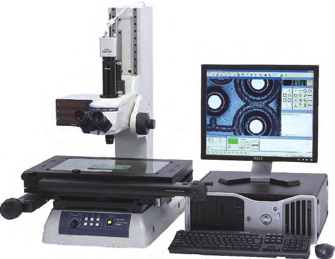 Vision Unit Series 39 This vision system retrofit for microscopes allows you to complete your measurement in one easy step with its automatic edge-detection tools and various macro icons.