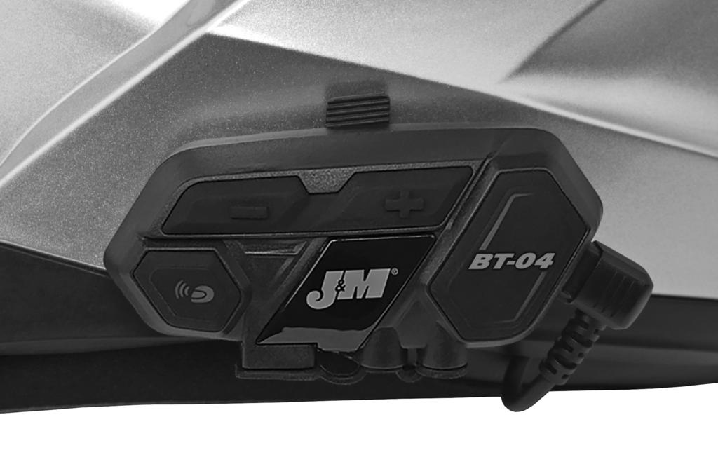 Bluetooth Helmet Headset BT-03+/ Series 2018 J&M Corporation.