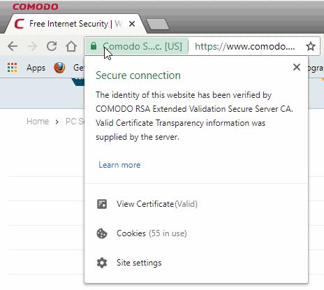 feature in the HTTPS/SSL section of 'Settings' > 'Show advanced settings' link> HTTPS/SSL. See SSL/HTTPS Security Settings for more information.