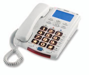 M-W Phone Record English/French/Spanish Speakerphone Color: Frost-21 Standard Pack - 8 Standard Wt.