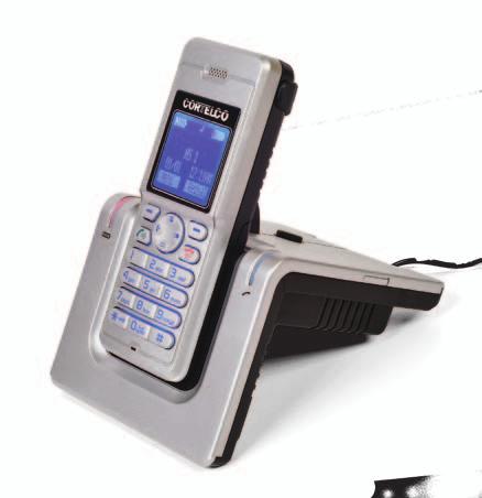 Display VIP Ring Tones for Phone book Entries Selectable Keypad tone Predialing Clock Alarm Clock with Snooze Out of Range Alarm PIN for Security Keypad Lock Eight