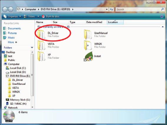 3. Right click on the CD-ROM drive and select