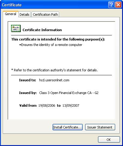 Authentic and Fake Certificates Authentic certificate
