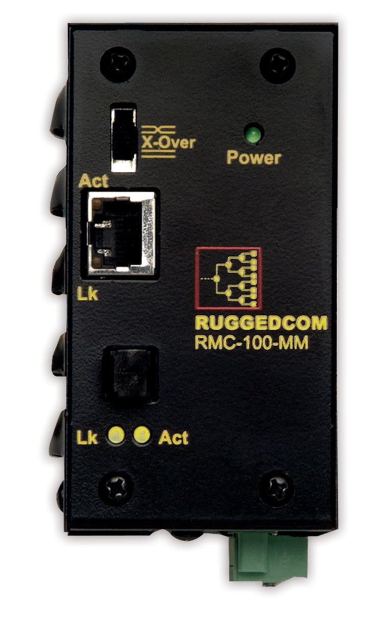Features and Benefits The RuggedMC is an industrially hardened fiber optical media converter specifically designed to operate in harsh environments such as those found in electric utility substations