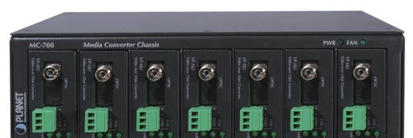 To meet the diverse connection types in the connector, ST, SC, MT- RJ, VF-45, LC (small form factor), and Bidi (WDM) are optional for