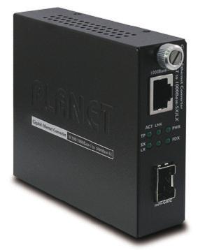 and Denial of Service Temperature Threshold Configuration / Alarm Supports up to sixteen hot-swappable slide-in modular media converter Supports the PLANET smart series Fast Ethernet FST-80x and