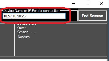 11 Wireless Connection on DynaPro Go 2) Select TCP/IP in the Device Connection method.