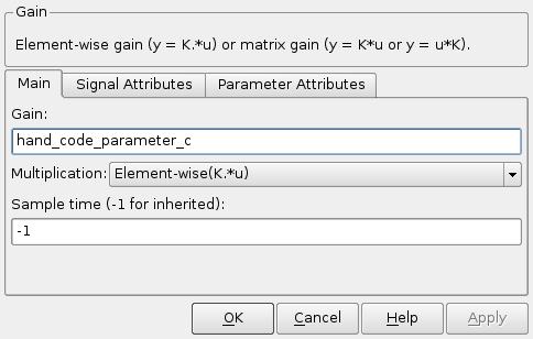 Use the parameter name in a block dialog 2.