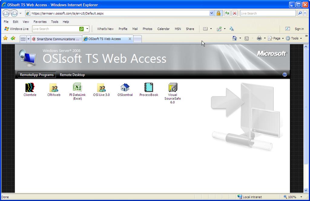 PI and Application Virtualization (ProcessBook) OR Launch from Desktop icon Launch from web