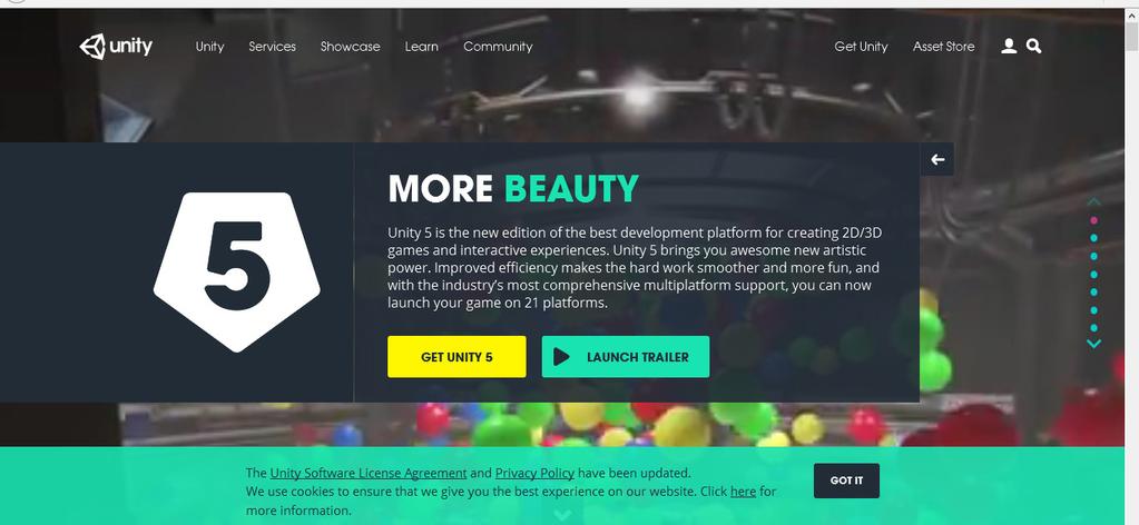 UNITY 5 is a 3D and 2D free to download game engine. It uses C# Scripting as the language to control and develop games for Android and Apple ios.