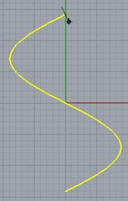 Create a helix around the curve, with 17.