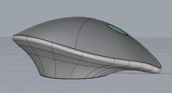 Move to Front Viewport and draw a profile curve with a shape similar to