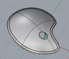 and hide one copy Inner Shell Outer Shell In the next section, create thickness for the beret by