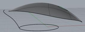 tip, the arc and the offset curve Removing this tip of the edge