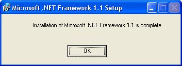 Microsoft.NET begins installation (see Figure 9). Figure 9: Microsoft.NET Installation Progress 8.