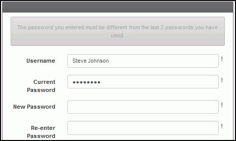 The expiration time frame will be based on the last time a customer reset their password or the date and time at which the Password Expiration feature was last configured.