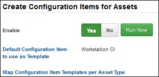 Agents for Creating CIs Automatically Configuration Item Auto Create Agent - The Configuration Item Auto Create agent creates CI records for assets, customers, customer groups, companies, support