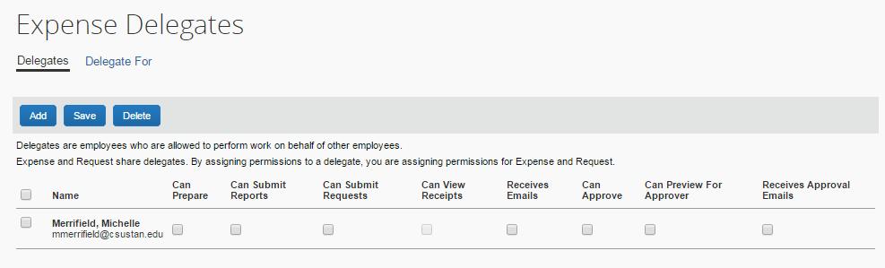 processing your Expense Report* Step 6: Select the boxes which display