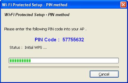3.4.2 Push Button Config (PBC) This is the easiest way to