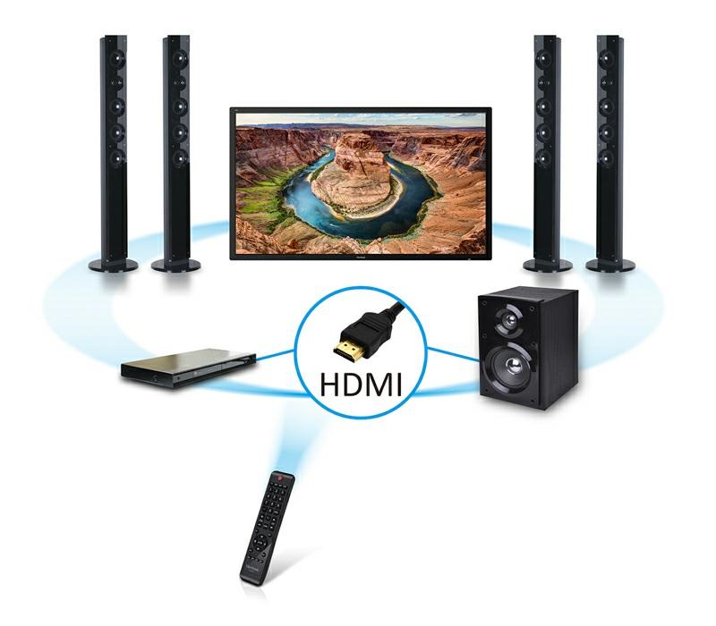 HDMI CEC Opens A World of HDMI Possibilities HDMI CEC local control With HDMI CEC functionality, remote controller signals can be transmitted via HDMI cable to connected HDMI