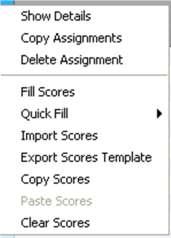If that same assignment is going to be used for other classes, you can copy the assignment to the other classes.