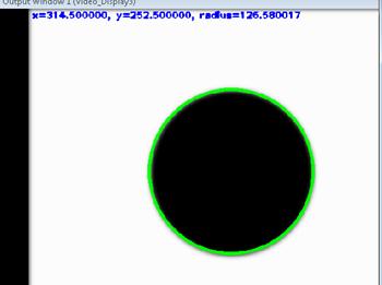 3.2.3 HoughCircle transformation The circles in an image can be detected by using the OpenCV function HoughCircles().