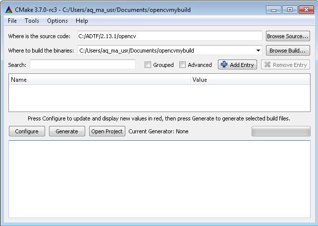 The package is found automatically by CMake and the required.cmake file is already available in OpenCV folder. 5.6.