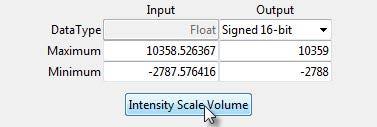 TRANSFORM > INTENSITY TRANSFORMS 149 The maximum and minimum values will be set to the default values for the signed 16-bit data type.