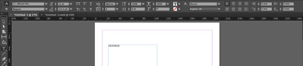 Layout - top toolbar Edit size, style, color of textboxes, mediaboxes and