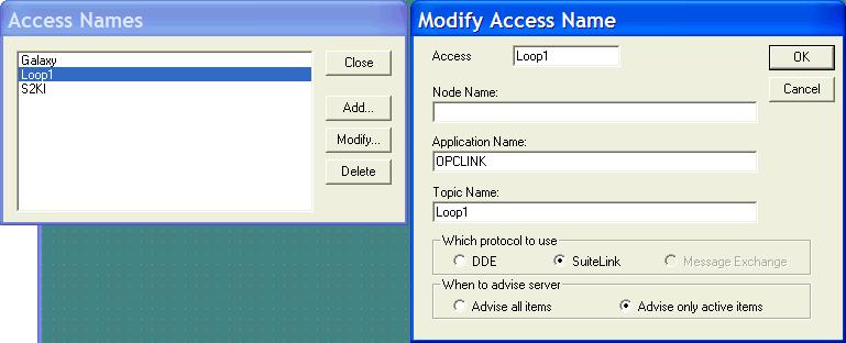 TIS#: 239 Page 10 of 14 Modify brings up the Modify Access Name dialog box as shown in Figure 6.