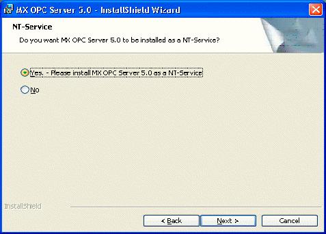 Introduction to MX OPC Server 6. The Choose Destination Location dialog box appears, as shown in the figure below. Choose the destination location for the software installation.